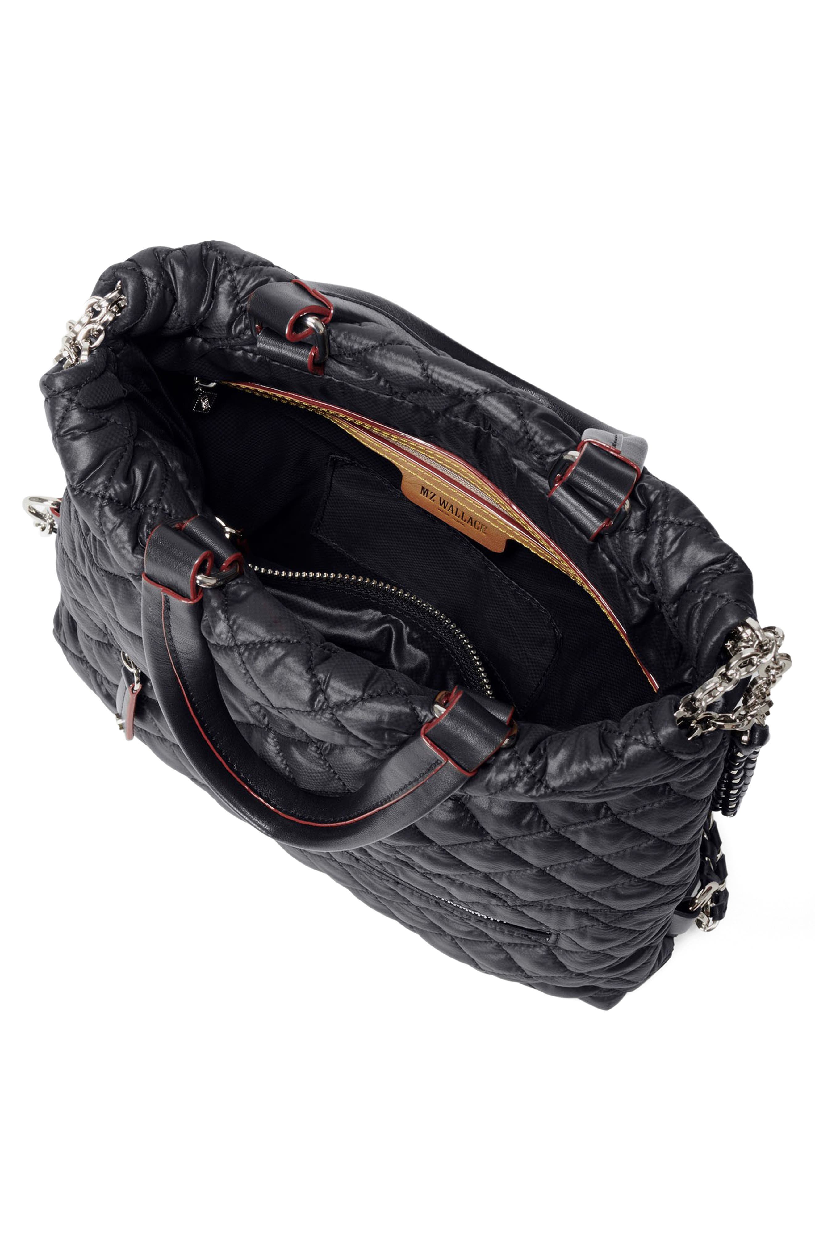 MZ Wallace Crosby Audrey Quilted Nylon Backpack, Alternate, color, 