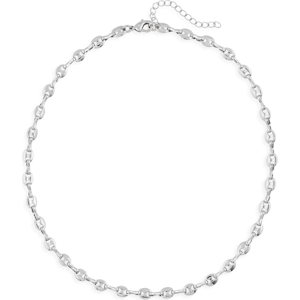 Nordstrom Rack Mariner Link Chain Necklace In Silver