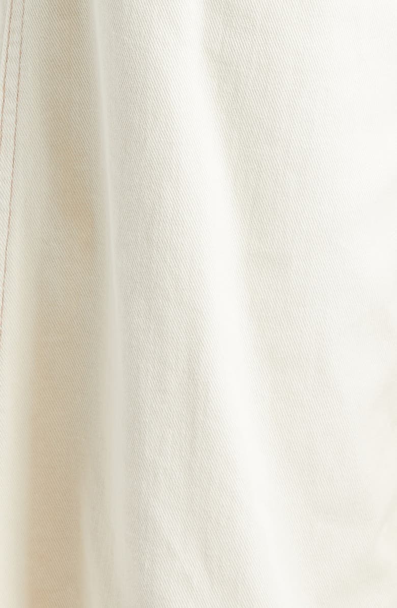 Veronica Beard Marlowe High Waist Culotte Jeans, Alternate, color, Ecru