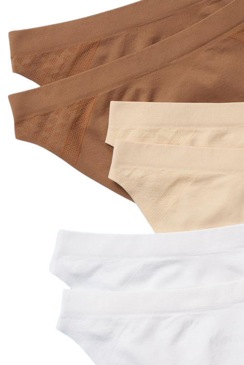 Yellowberry 6pk Scout Seamless Underwear In Multicolored