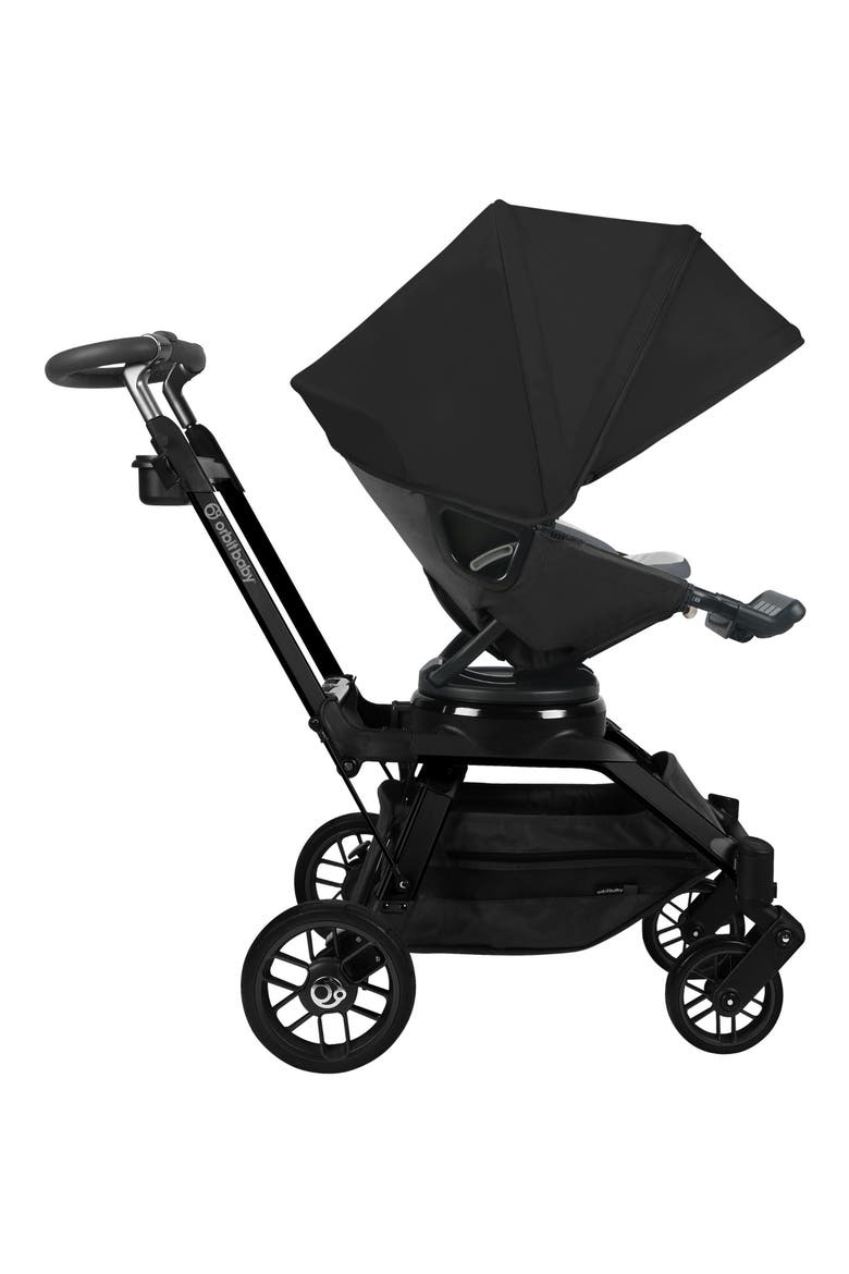 Stroll, Lounge & Ride G5 Car Seat, Bassinet & Stroller Travel System, Alternate, color, BLACK MERINO/ BLACK