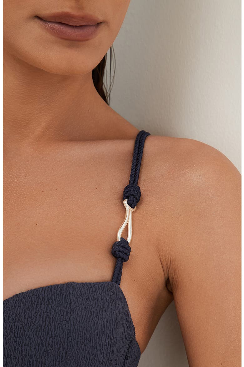 Firenze Alba Nissi Underwire Bikini Top, Alternate, color, BLUE