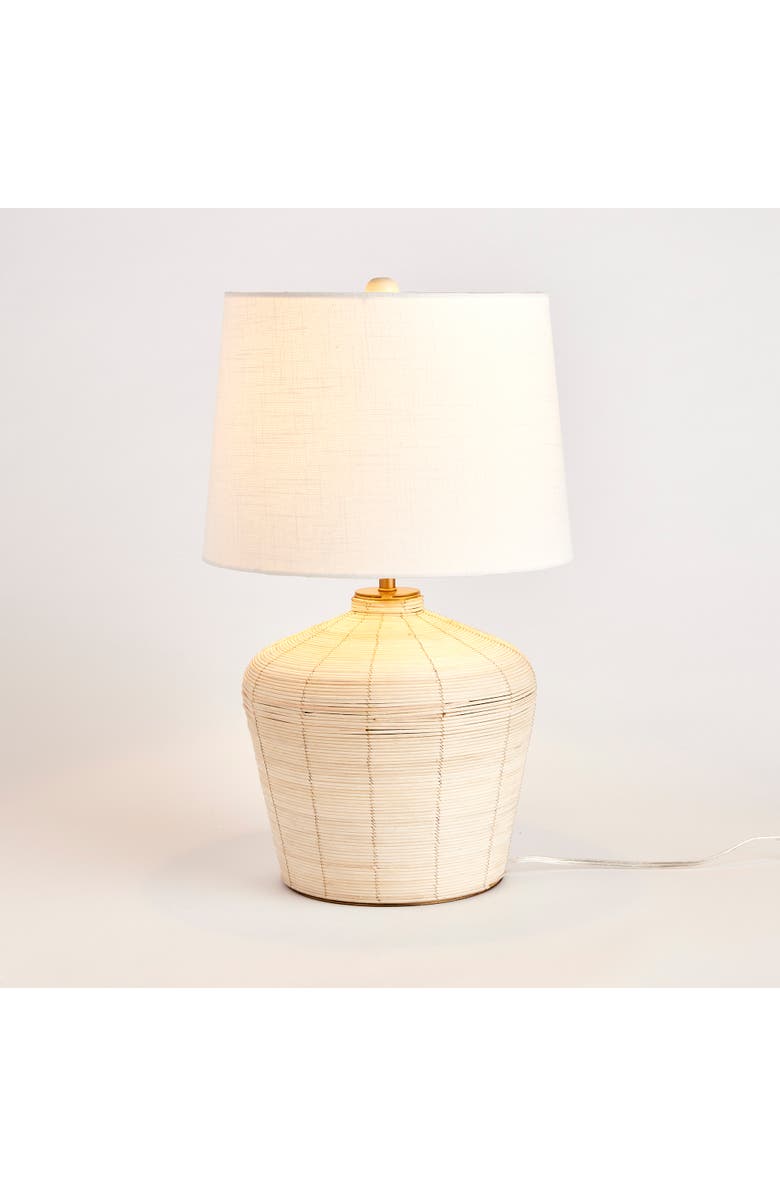 Napa Home & Garden Maye Tapered Lamp, Alternate, color, Brown