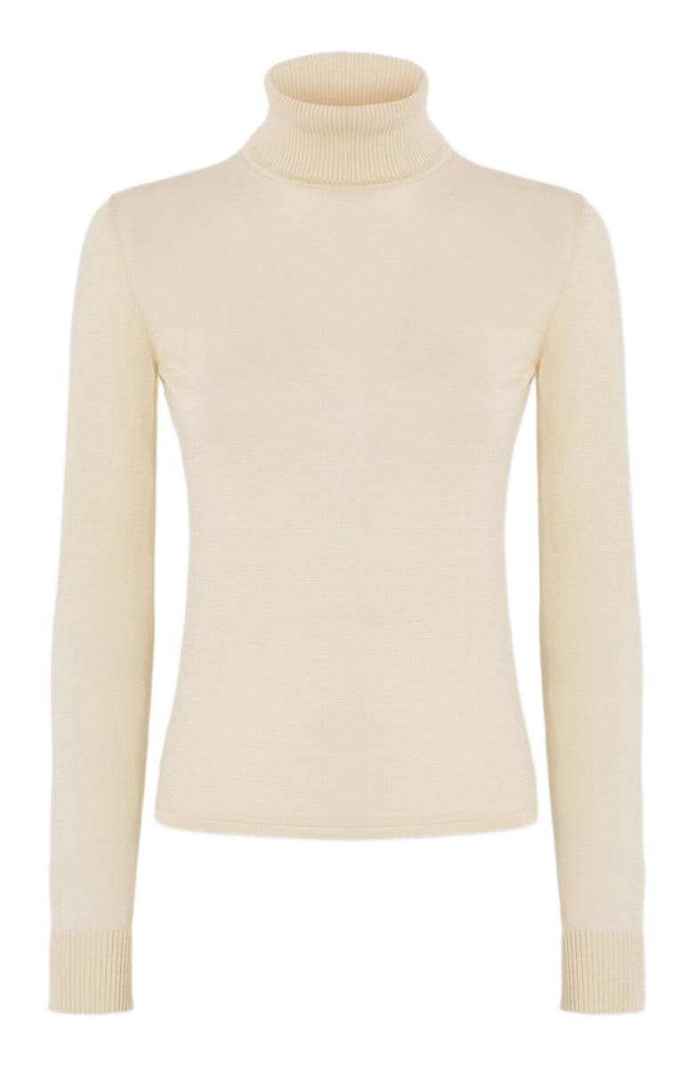 Missoni High-neck Sweater In Smooth Knit, Alternate, color, Multicoloured