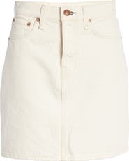 rag 
bone High Waist Denim Miniskirt