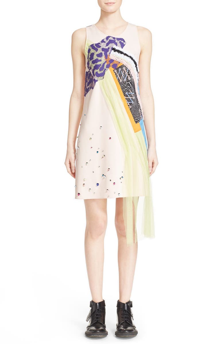 Koché 'Rose' Sleeveless Sheath Dress, Main, color,