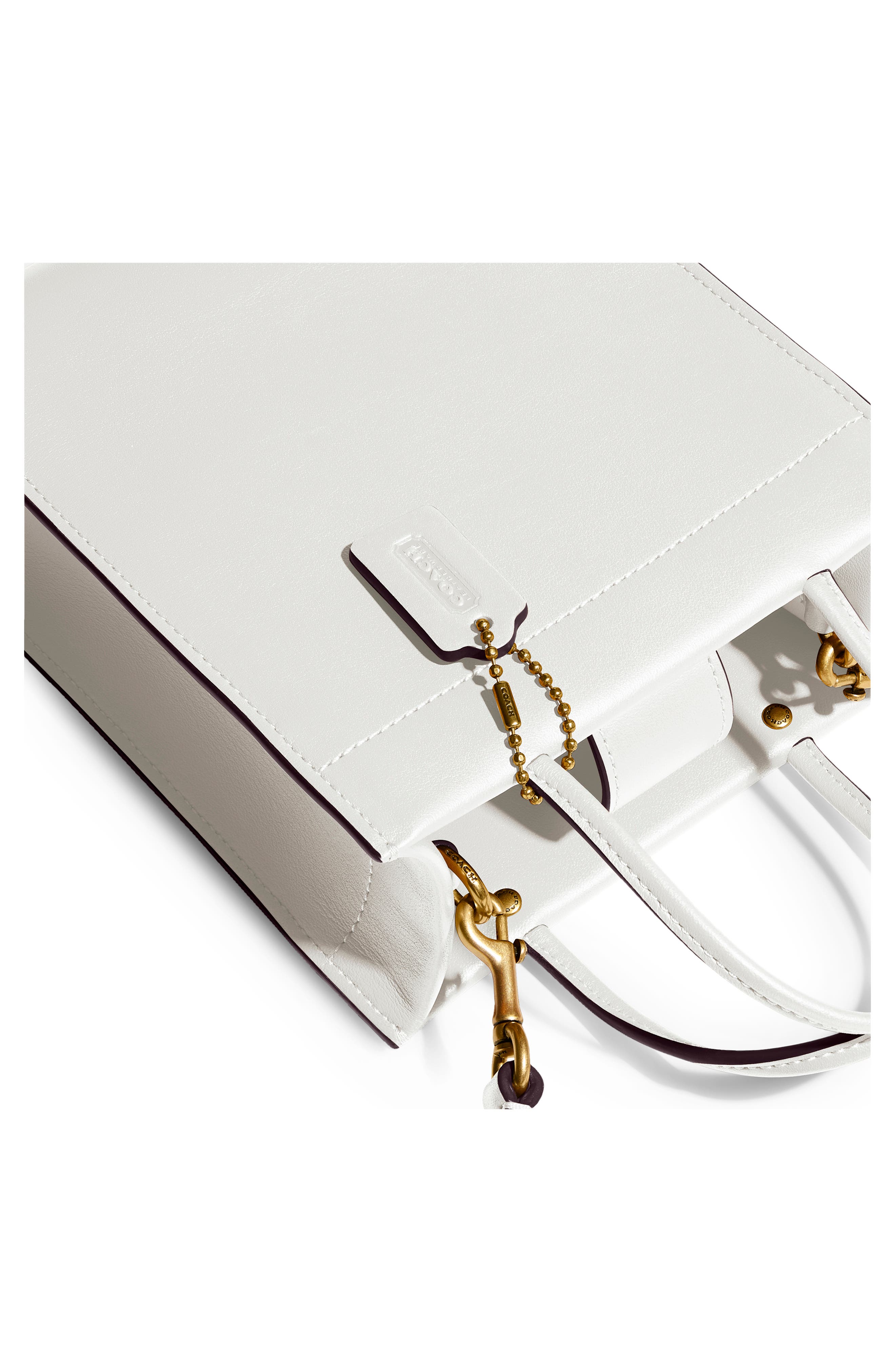 COACH Cashin Glovetanned Leather Mini Crossbody Bag, Alternate, color, 