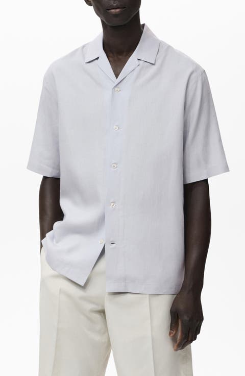 Lycocell & Linen Camp Shirt