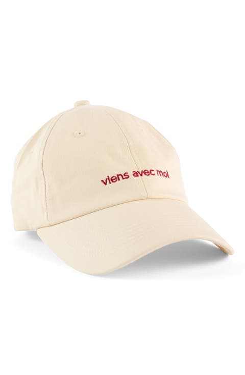 │bauf│ House of Ball Cap Stitch Ivory BFH-24A-U-IVY-067 Women's Ivory Baseball Caps | Nordstrom