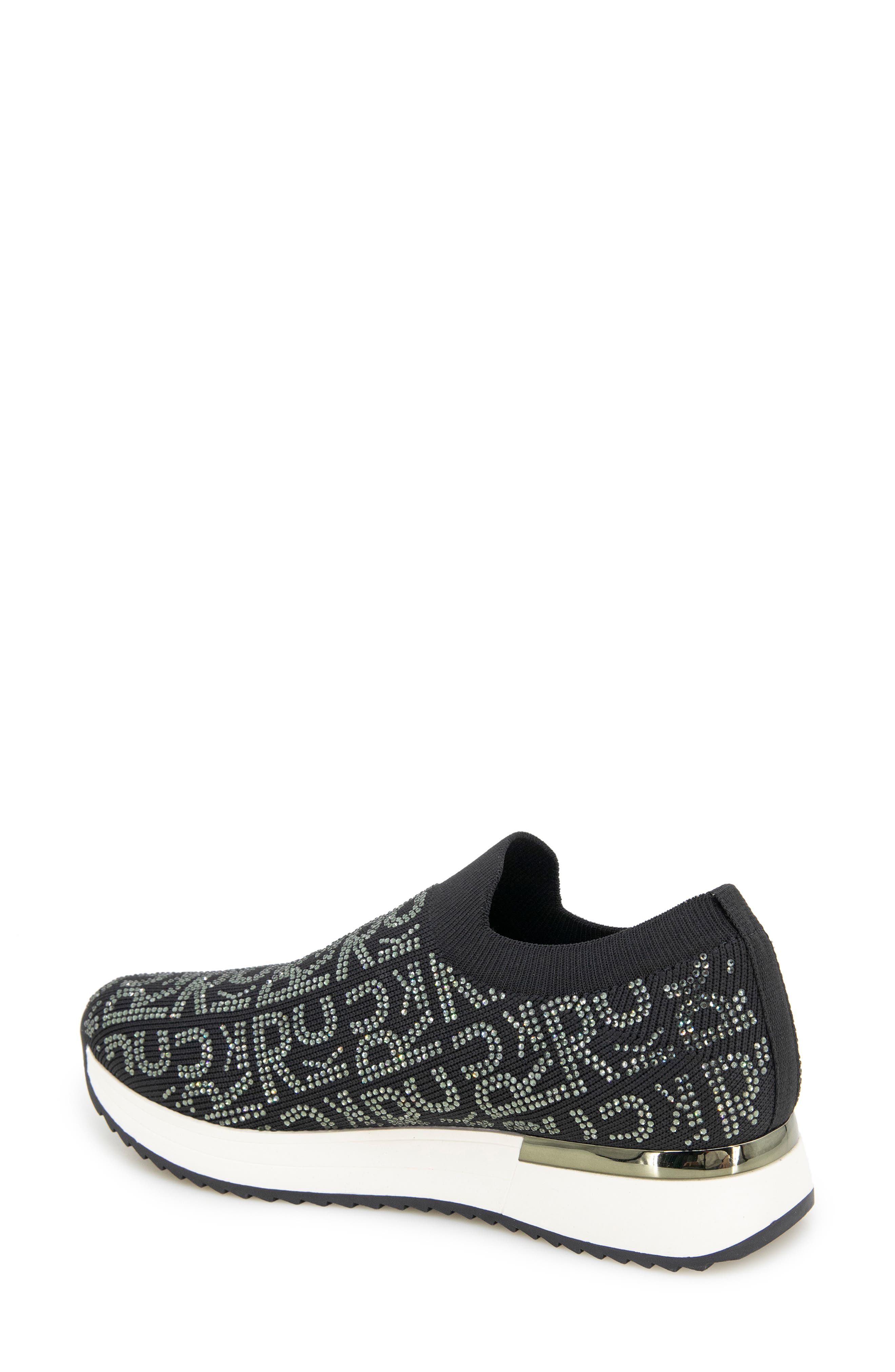 Reaction Kenneth Cole Cameron Jewel Jogger Sneaker, Alternate, color, Black Logo