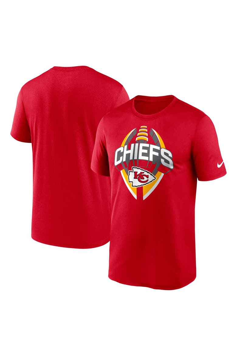 Men's Nike Red Kansas City Chiefs Legend Icon Performance T-Shirt, Alternate, color, Red