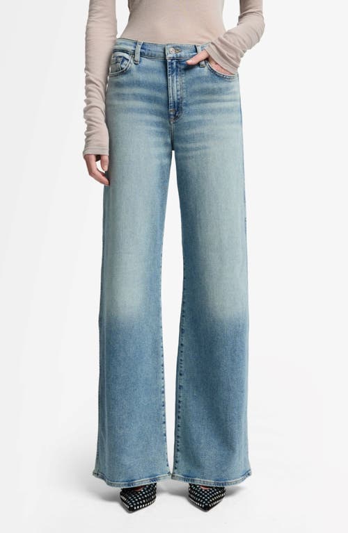 7 For All Mankind Lotta High Waist Wide Leg Jeans