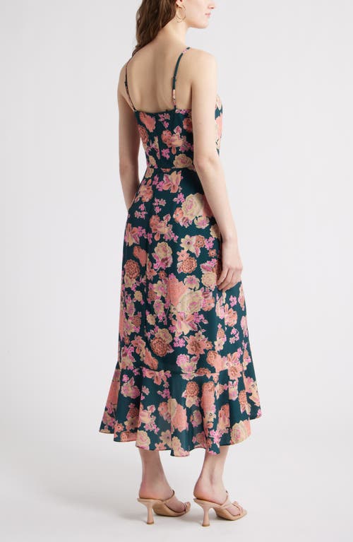 Chelsea28 Faux Wrap Midi Dress