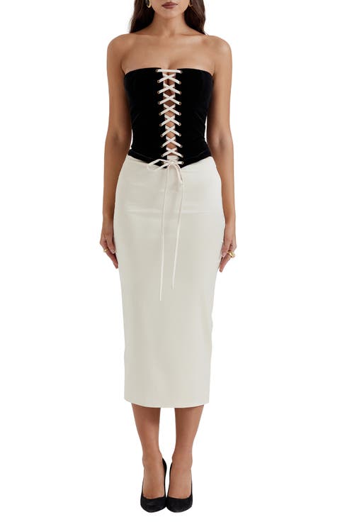 Jaina Strapless Dress