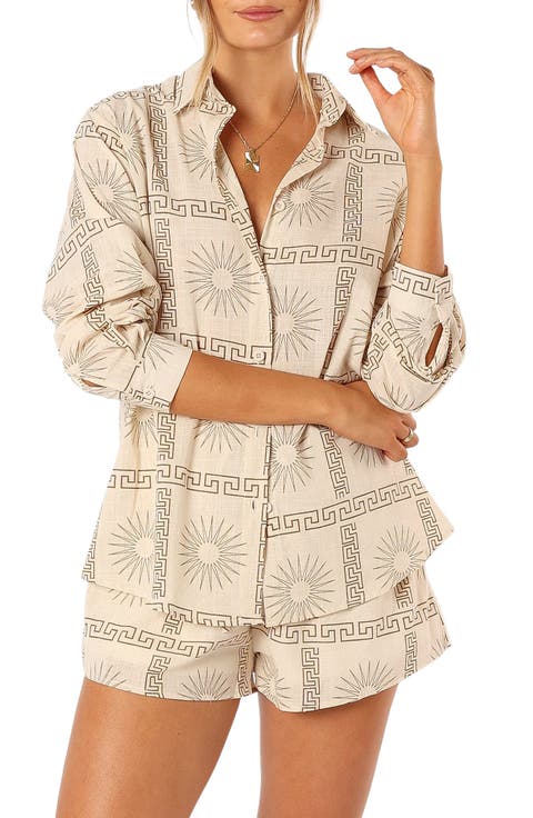 Penny Geo Print Top & Shorts