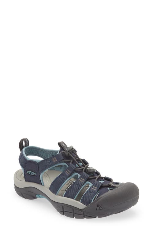 Keen Women's Newport H2 Sandals In Navy Magnet In Navy/magnet