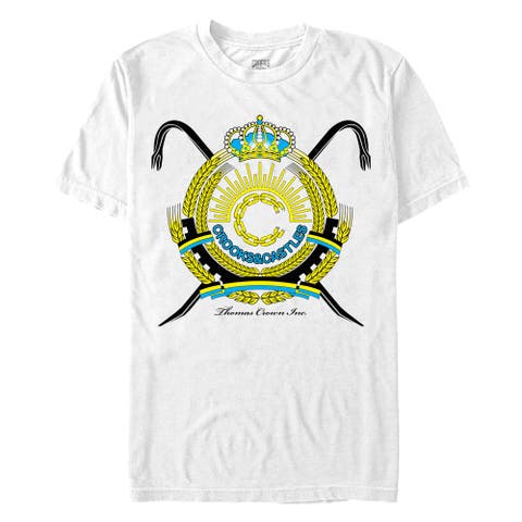 Men's Crooks & Castles Thomas Crown Inc. Coat of Arms  Graphic T-Shirt