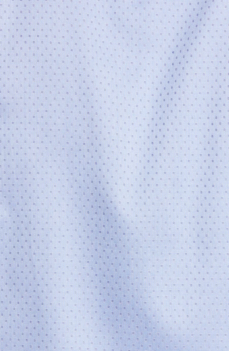David Donahue Trim Fit Geometric Dress Shirt, Alternate, color, 