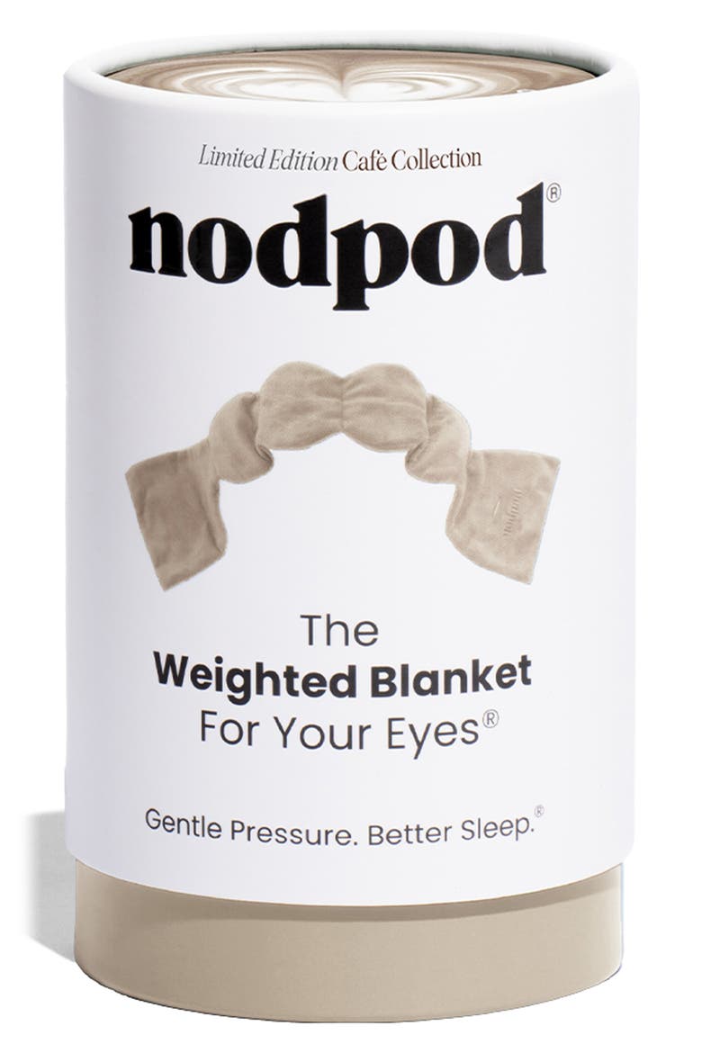 Weighted Sleep Mask, Main, color, LATTE