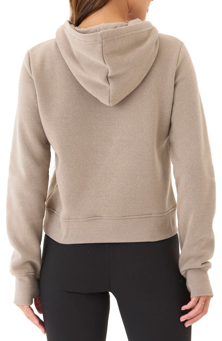 Threads 4 Thought Tyra Triblend Fleece Quarter Zip Top, Alternate, color, 