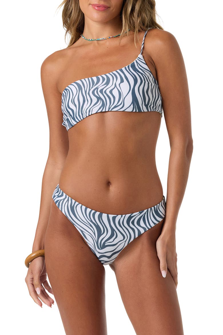 Margo Abstract Comber Bikini Bottoms, Alternate, color, SLATE