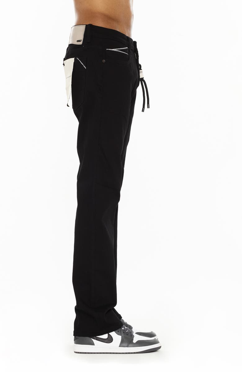 Cult of Individuality Rebel Straight Leg Jeans, Alternate, color, 