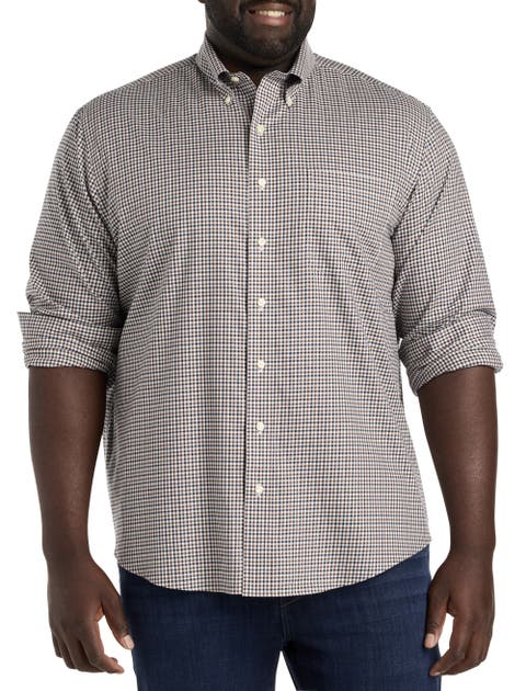 Non-Iron Gingham Sport Shirt