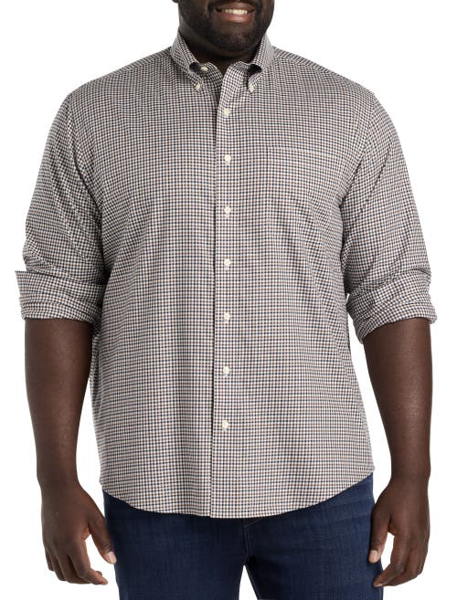 Brooks Brothers Non-iron Gingham Sport Shirt In Classic Gun Check
