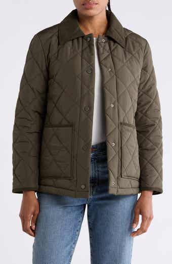 Boxy Diamond Quilted Jacket