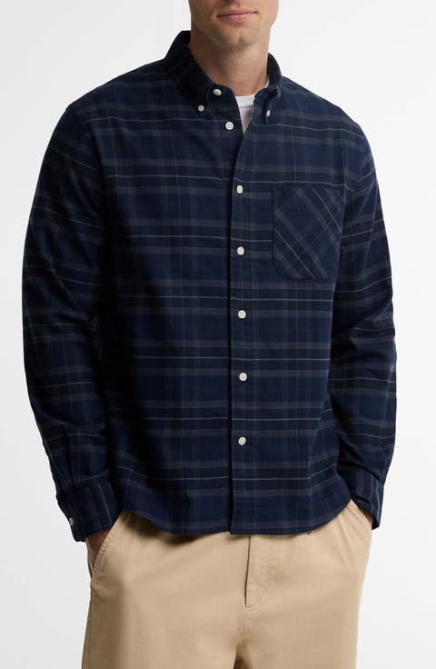 Mineral Tartan Authentic Button Down Shirt