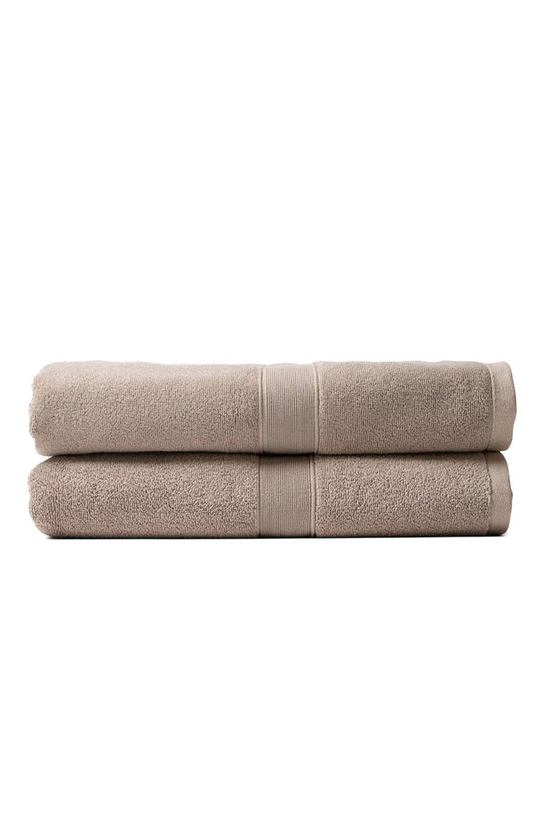 Luxe Set of 2 Bath Sheets, Main, color, SAND