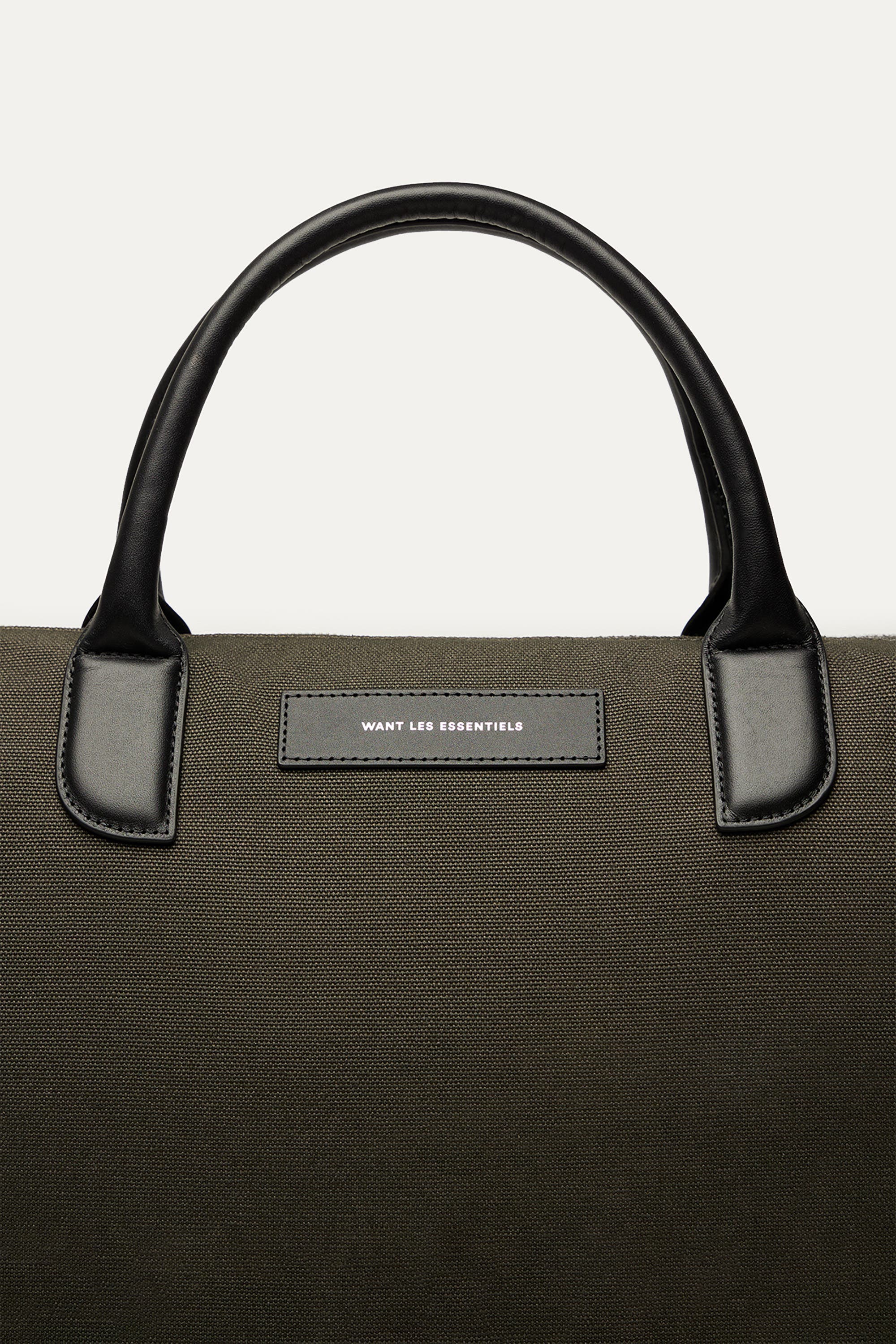 WANT Les Essentiels O'Hare Organic Cotton Canvas Tote, Alternate, color, Green