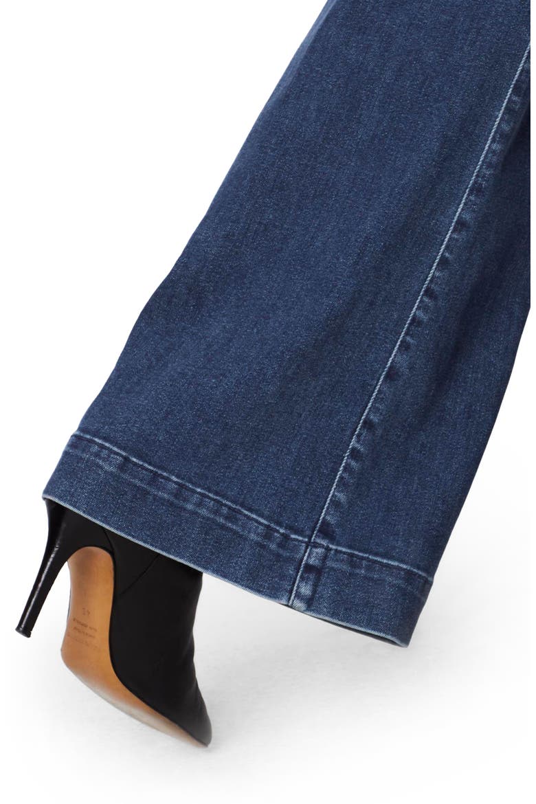 The Swooner Roller High Waist Wide Leg Jeans, Alternate, color, BIG SKY