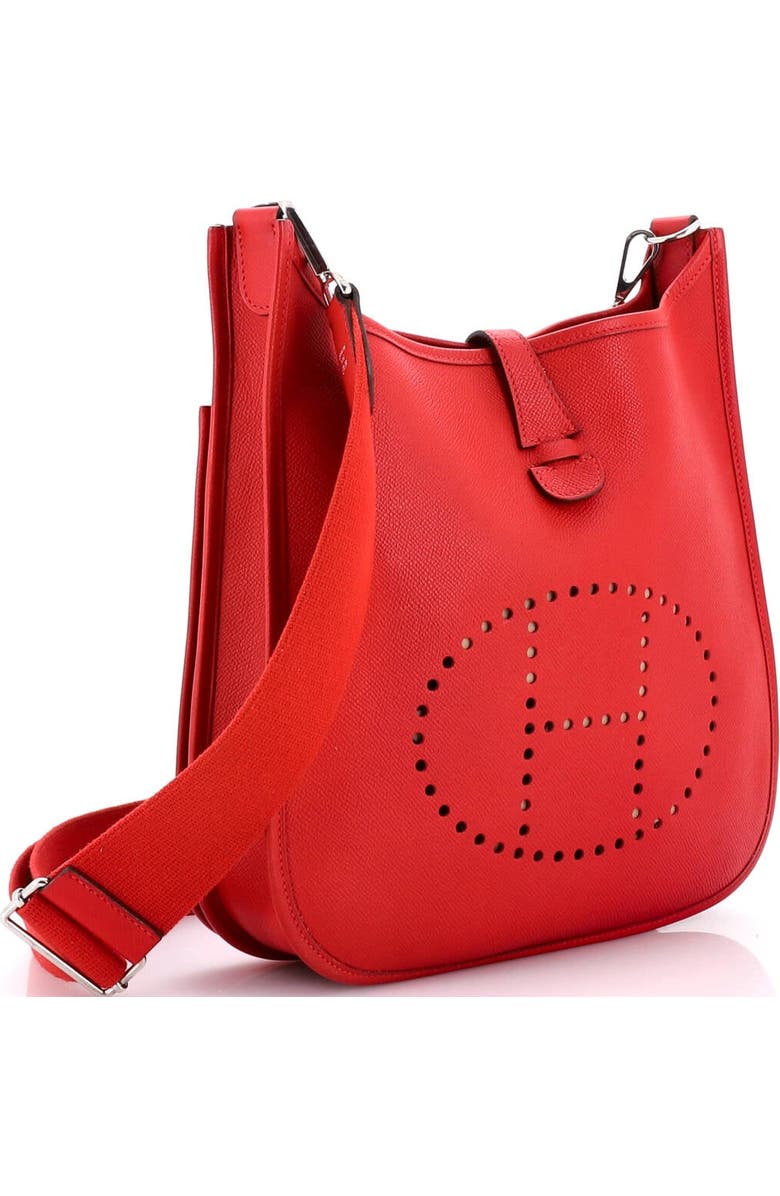 Pre-Owned Hermes Evelyne Bag Gen III Epsom PM, Alternate, color, Rouge Vif