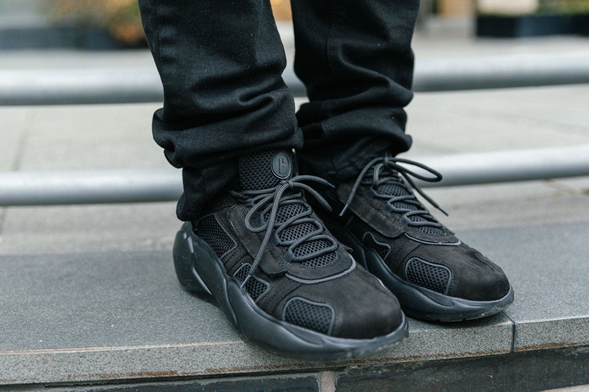 Fini Desiderata Black Sneaker  - Unisex, Alternate, color, Black