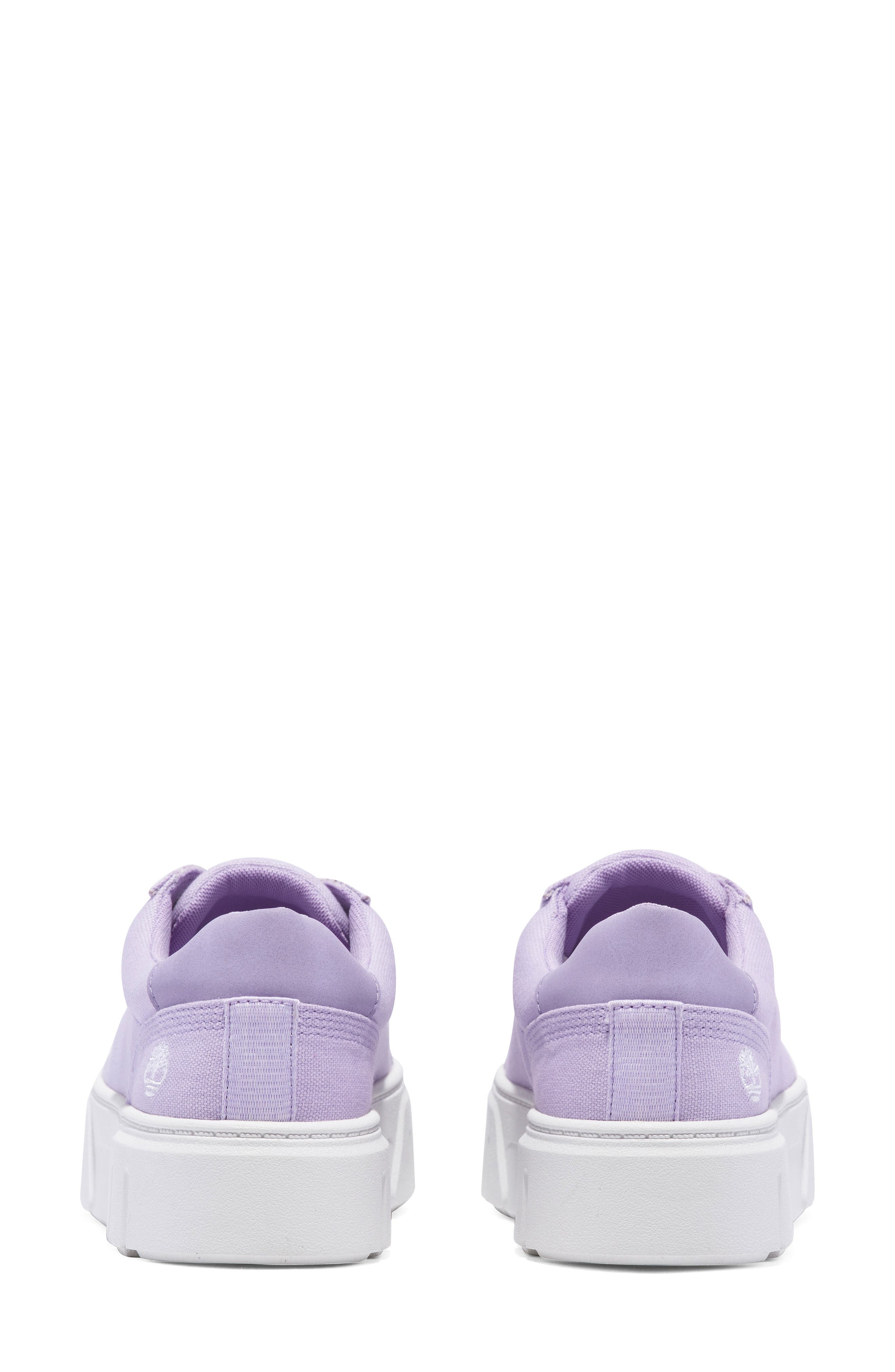 Timberland Laurel Court Platform Sneaker, Alternate, color, Light Purple Canvas