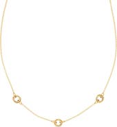 Bony Levy 14k Gold Station Necklace