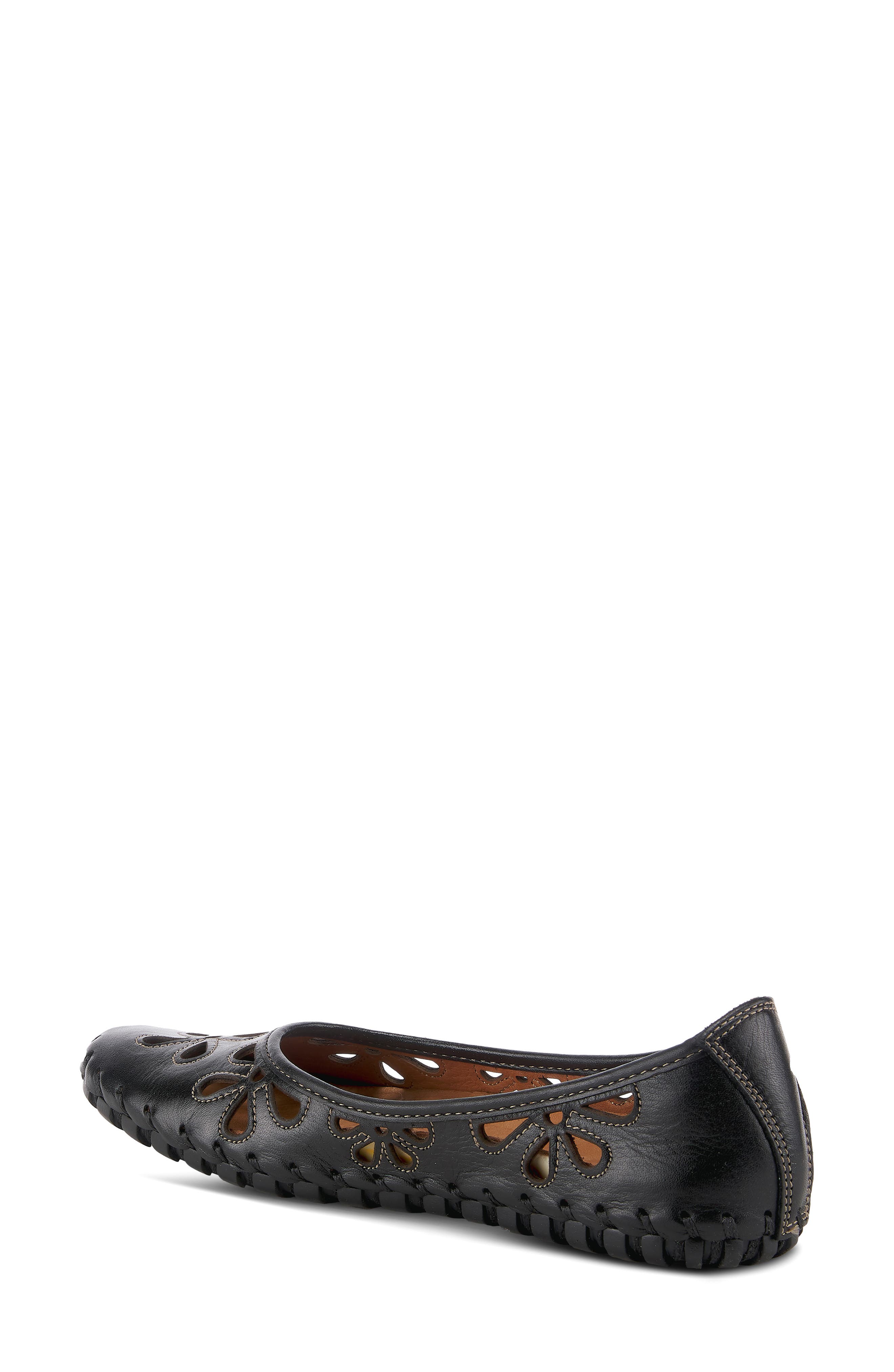 Spring Step Rayely Loafer, Alternate, color, Black Leather