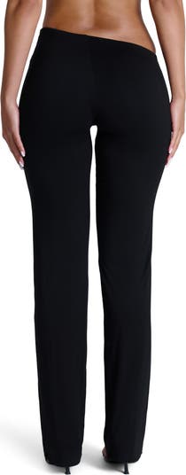 Asymmetric Bootcut Pants