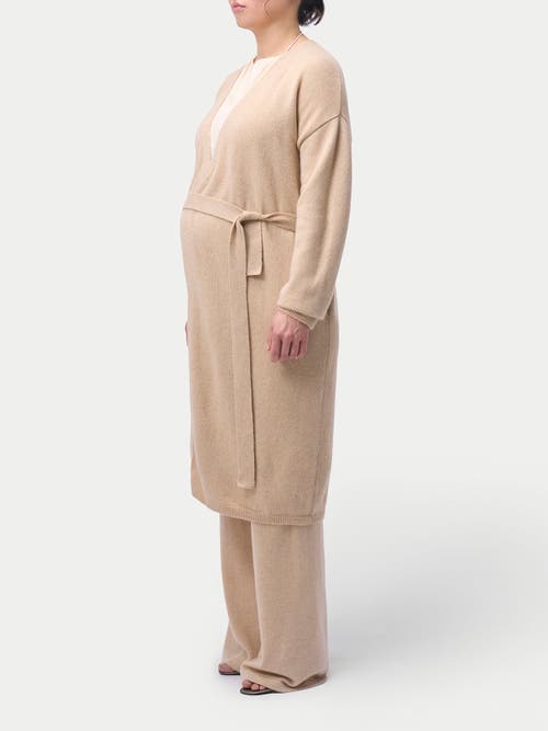 Shop Gobi Mongolian Cashmere Long Maternity Cashmere Robe