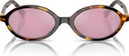 Miu Miu 50mm Oval Sunglasses