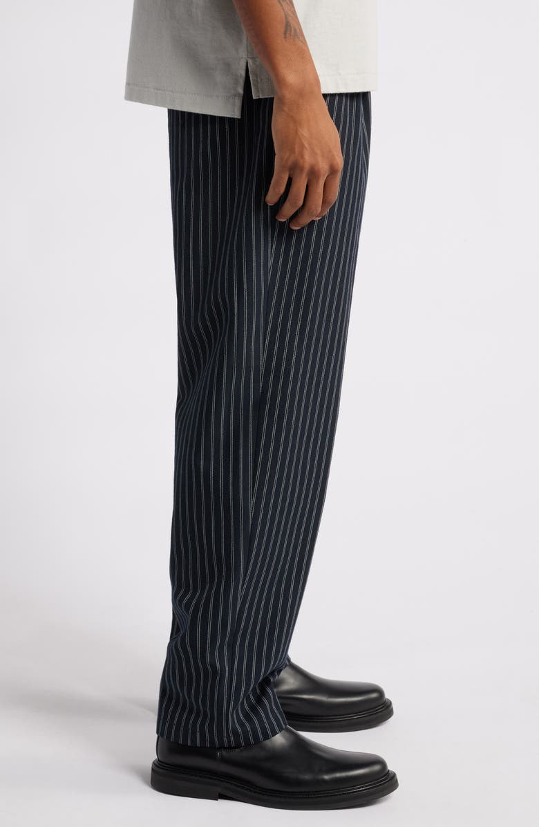Obey Fubar Pleated Pinstripe Pants, Alternate, color, 