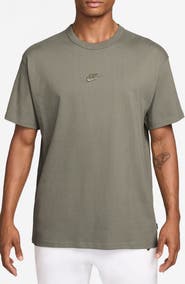 Nike Sportswear Embroidered Swoosh Cotton T-Shirt