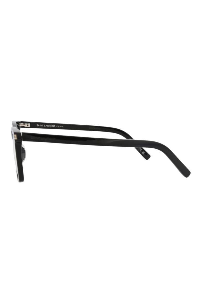 54mm Rectangle Optical Frames, Alternate, color, BLACK BLACK TRANSPARENT