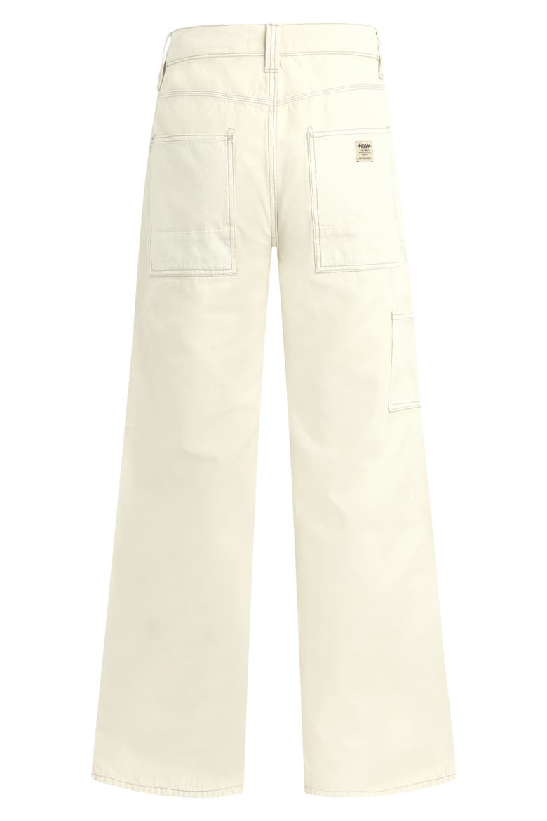 Luca Wide Leg Carpenter Pants, Alternate, color, SILVER BIRCH