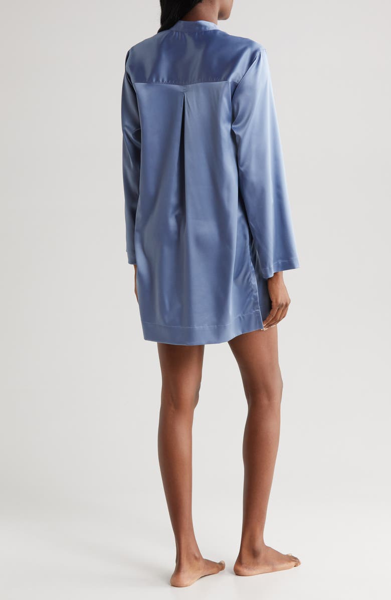 Natori The Getaway Satin Short Nightgown, Alternate, color, 