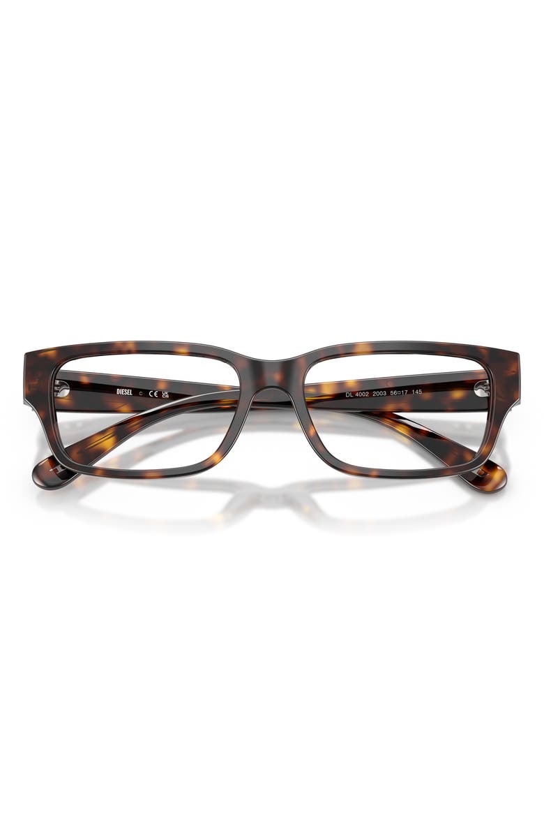 DIESEL<sup>®</sup> 54mm Square Optical Glasses, Alternate, color,