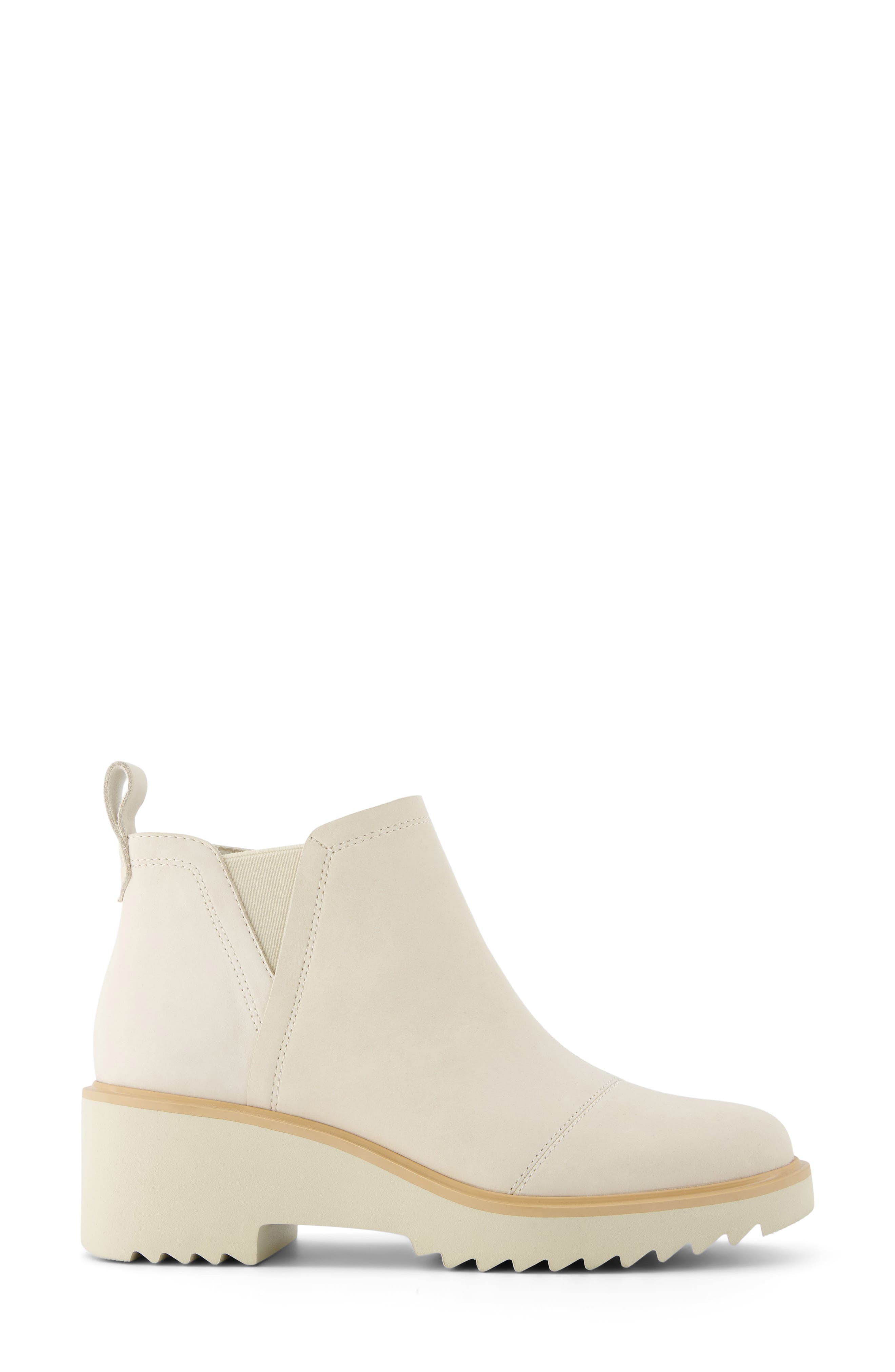 TOMS Maude Wedge Bootie, Alternate, color, Natural