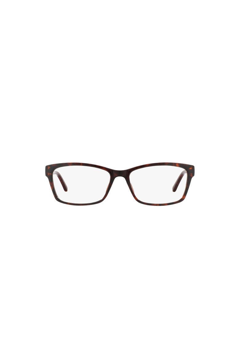 53mm Square optical glasses, Alternate, color, Tortoise