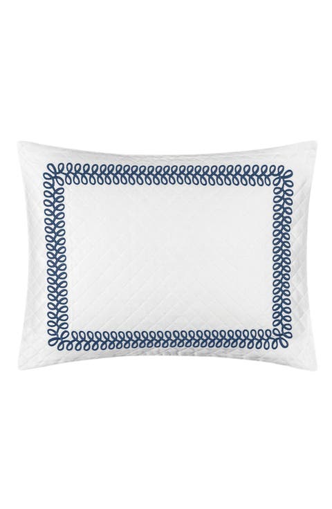 Astor Braid Matelassé Sham